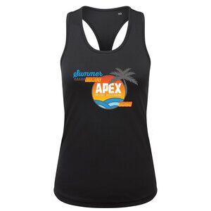 Summer Games Women’s Recycled Performance Slim Racerback Vest Thumbnail